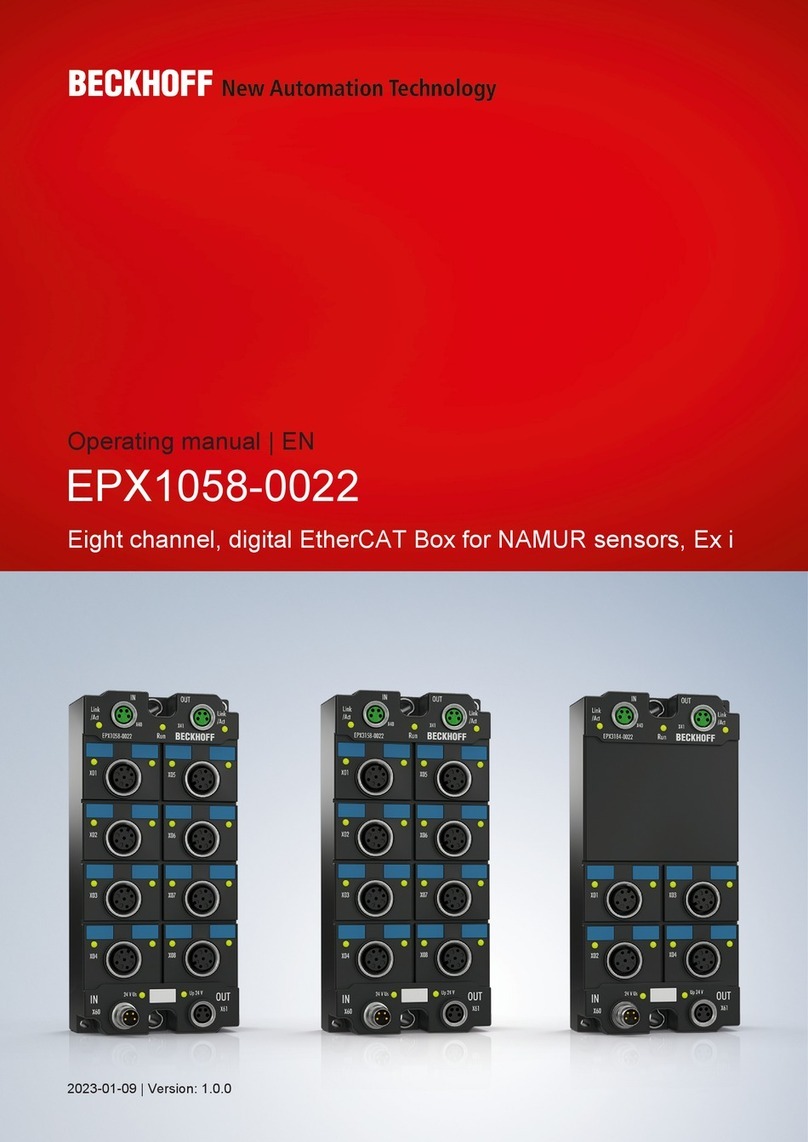 Beckhoff EPX1058-0022 User manual