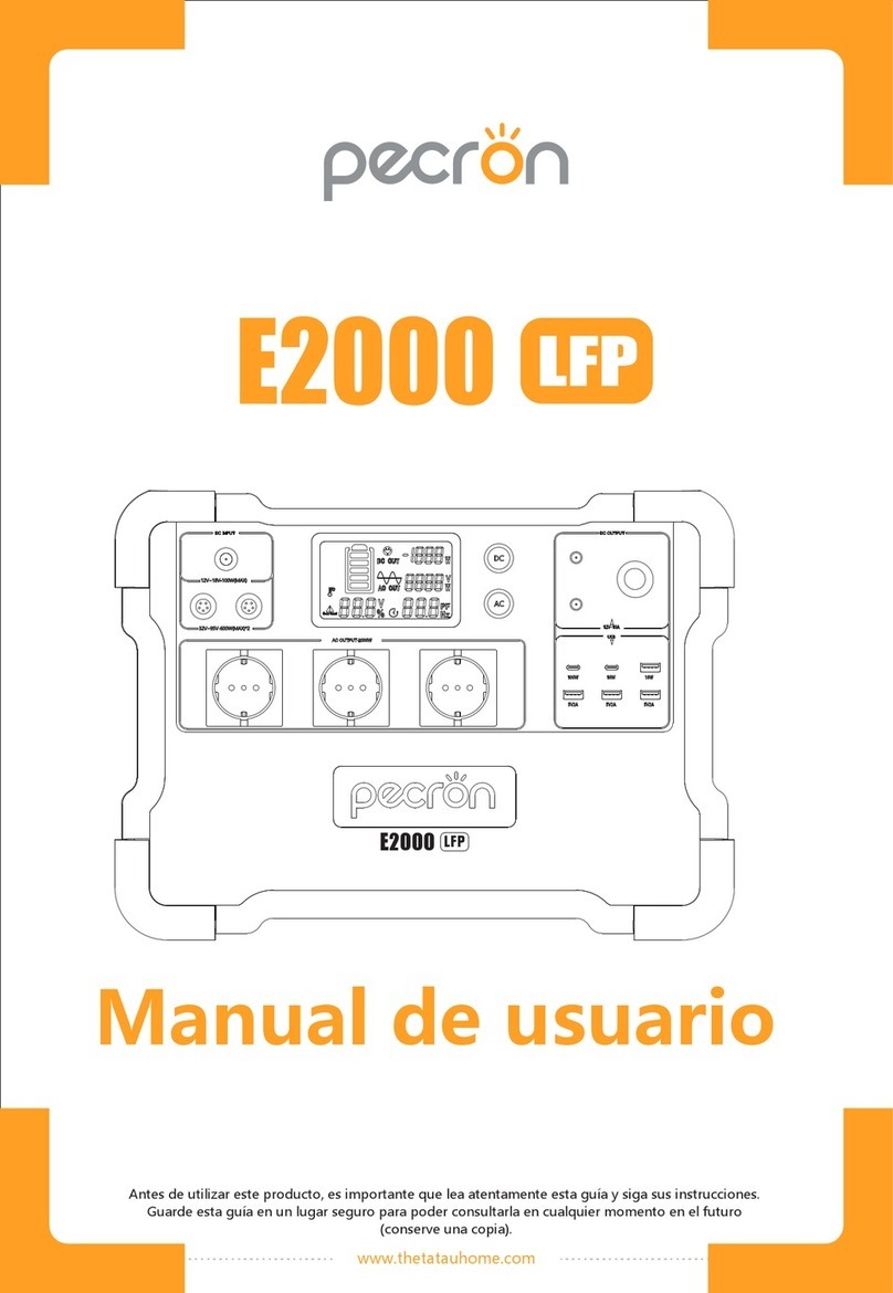 Pecron E2000 LFP manual