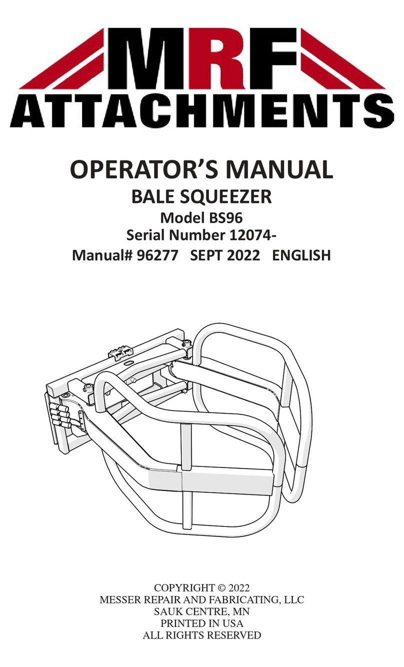 MRF BS96 Operator's manual MRF BS96 Operator's manual