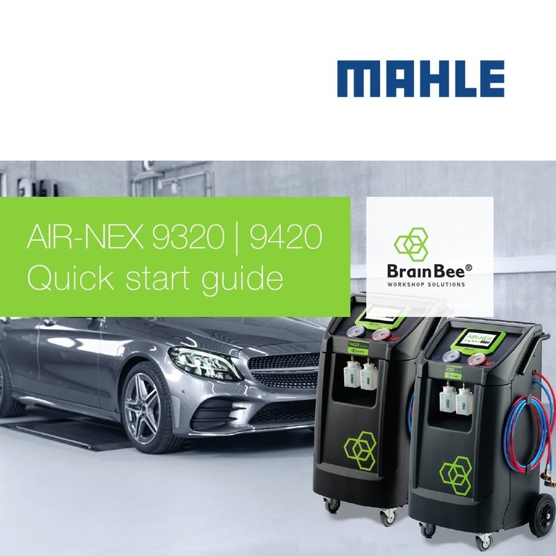 MAHLE AIR-NEX 9320 quick start guide