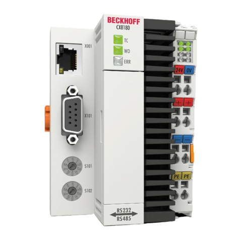 Beckhoff CX8180 manual