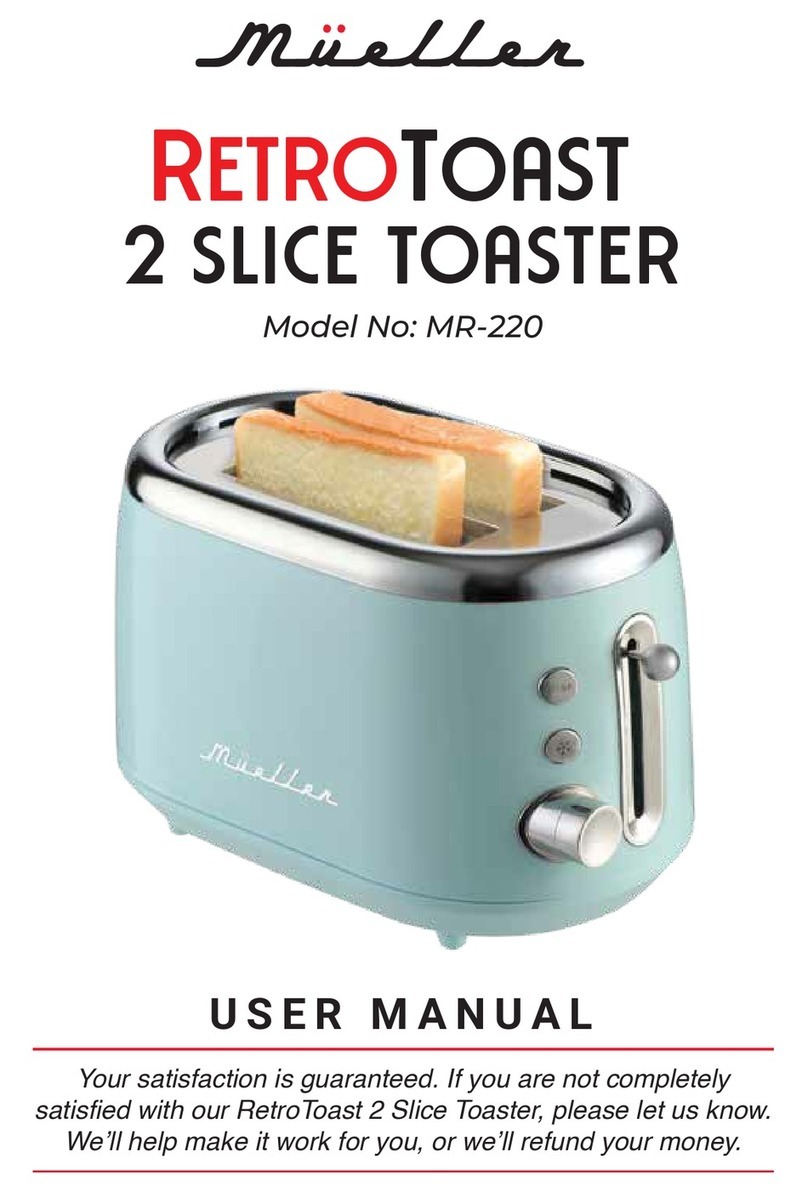 Mueller RetroToast MR-220 user manual