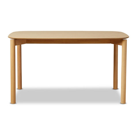 Mocka Leon Dining Table User manual Mocka Leon Dining Table User manual