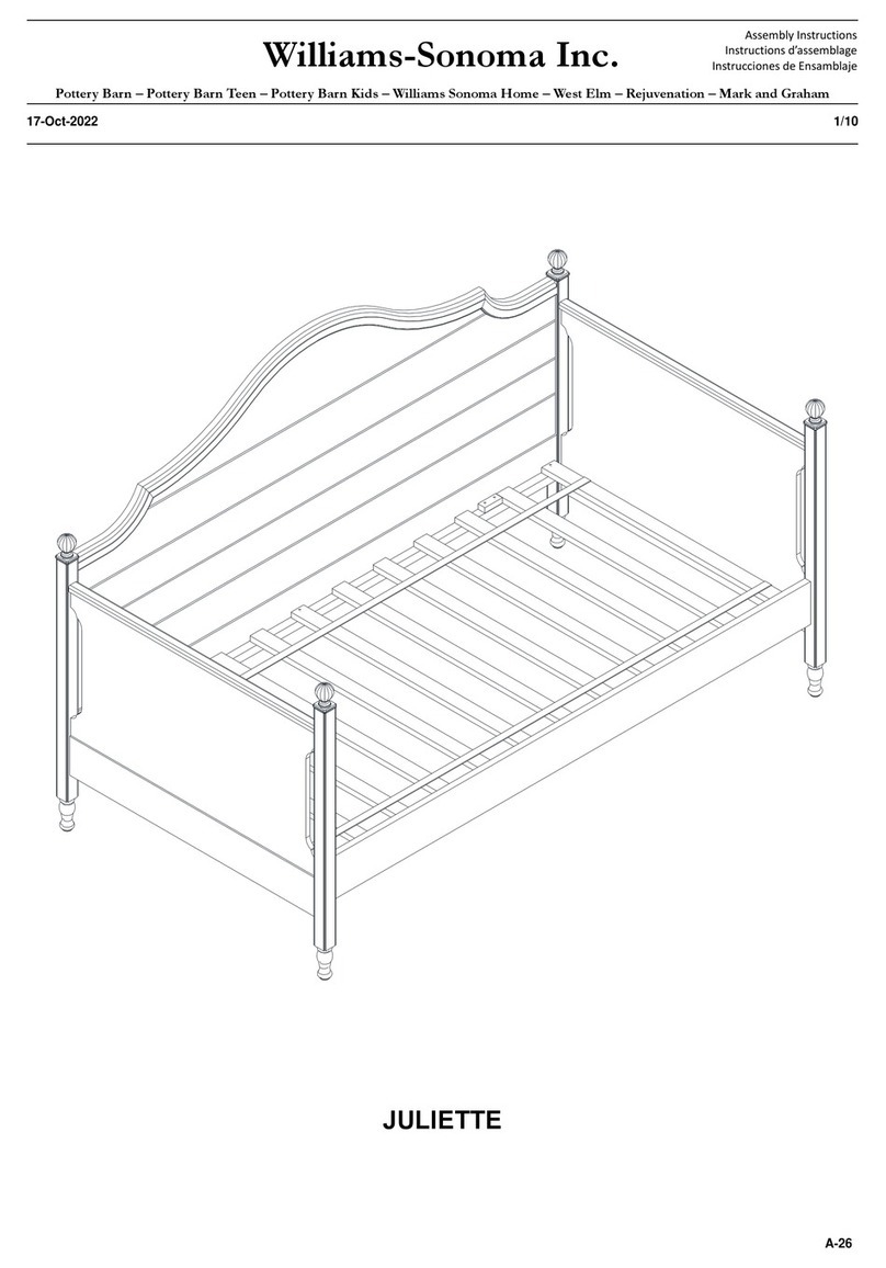 Williams-Sonoma JULIETTE User manual
