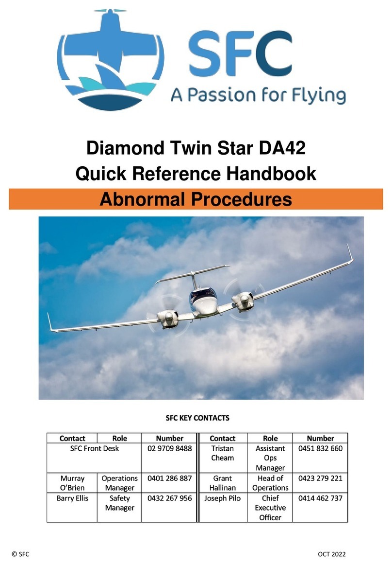 SFC Diamond Twin Star DA42 User manual
