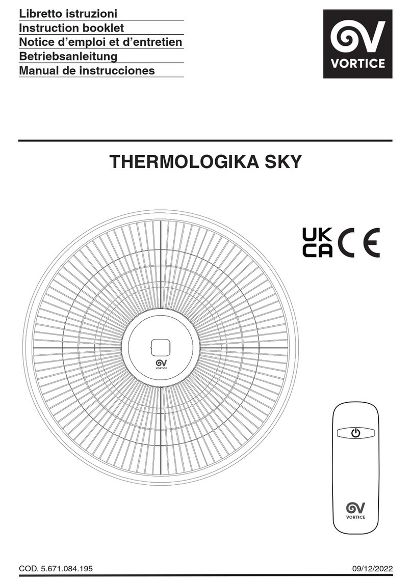Vortice THERMOLOGIKA SKY User manual