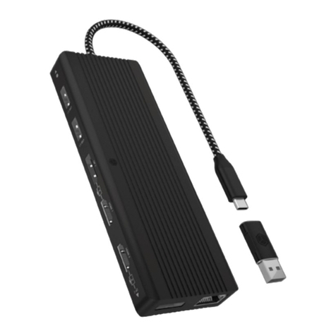 Icy Box DisplayLink IB-DK4080AC User manual