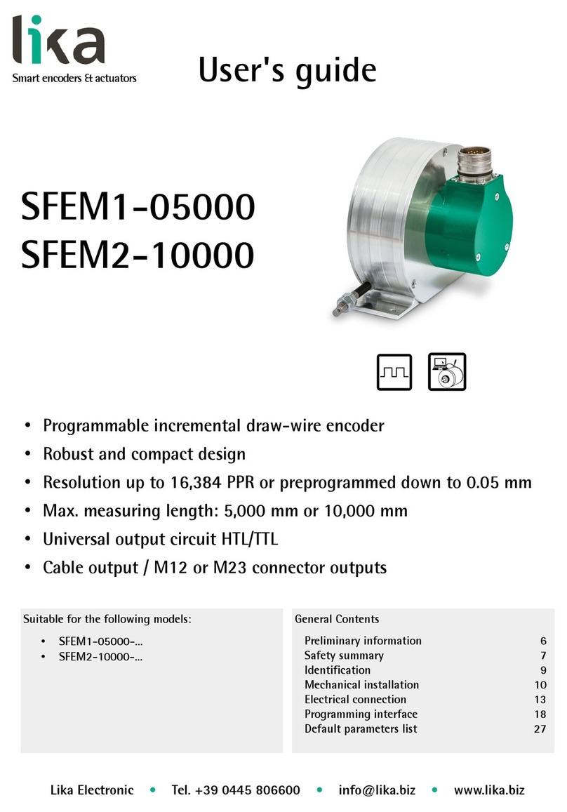 Lika SFEM1-05000 User manual