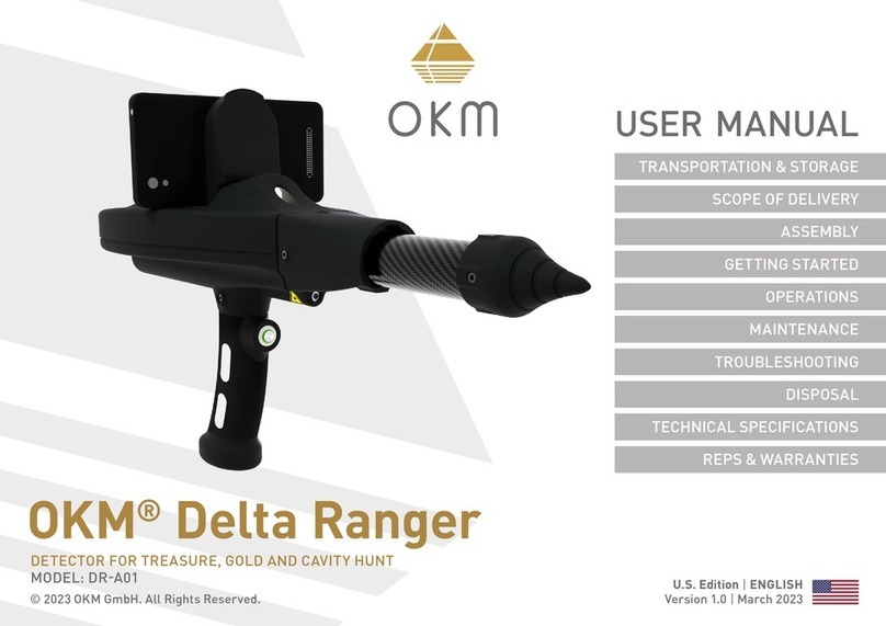OKM Delta Ranger DR-A01 user manual