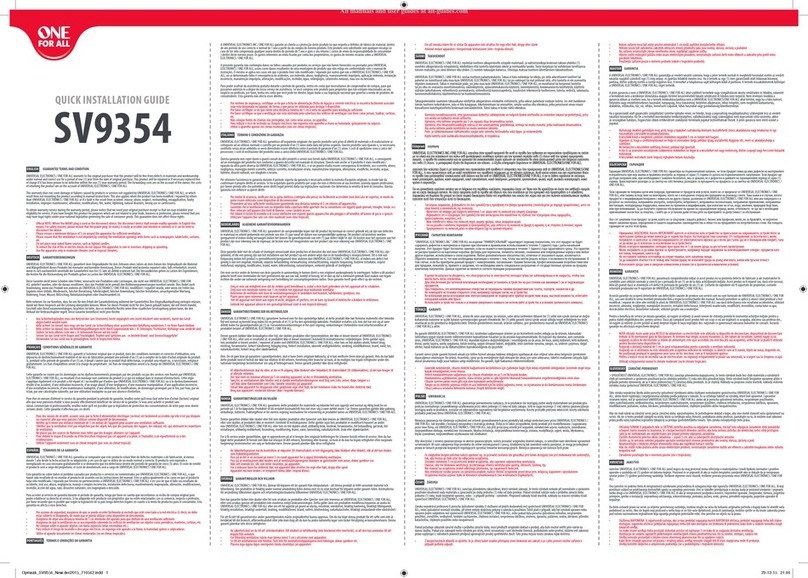 One Forall SV9354 User manual