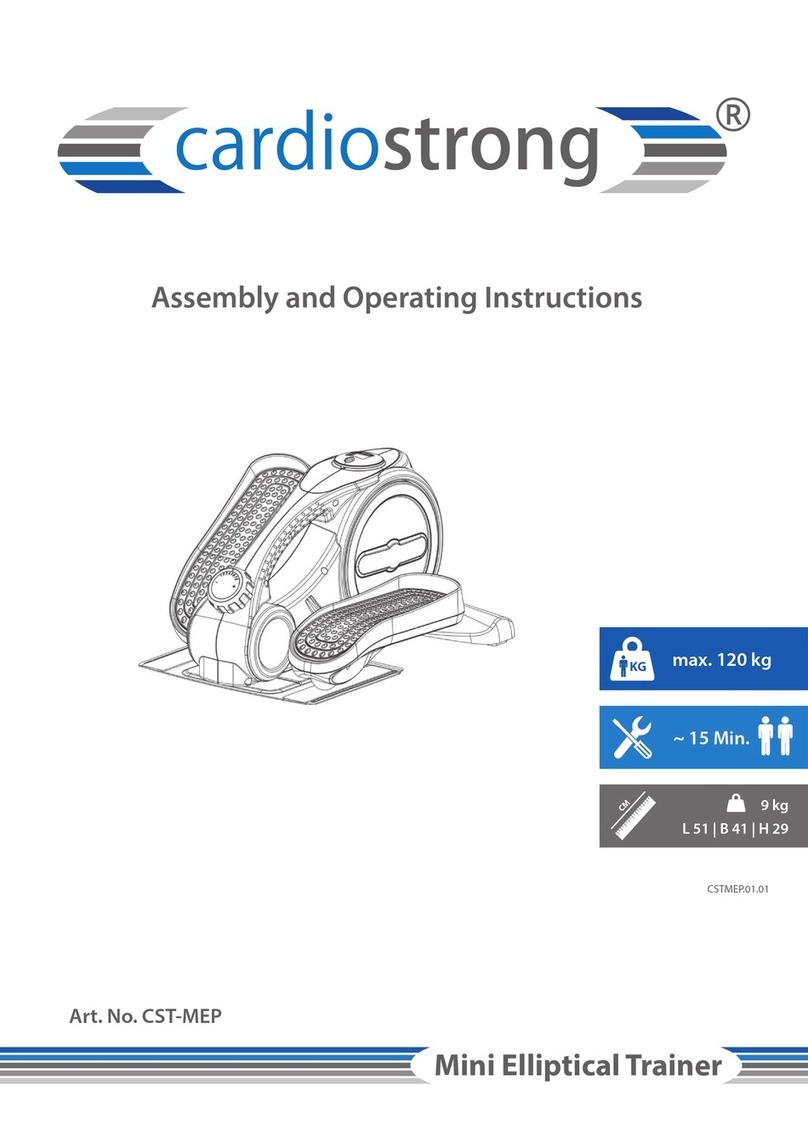 CARDIOSTRONG CST-MEP User manual