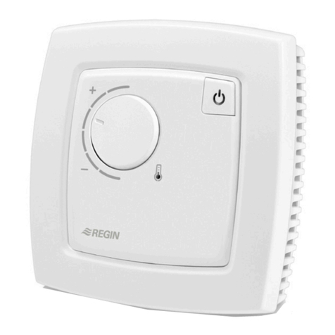 Regin REGIO RC-O User manual