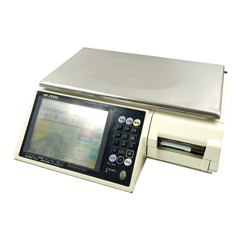 ISHIDA SR-2000 alpha CALIBRATION PROCEDURE