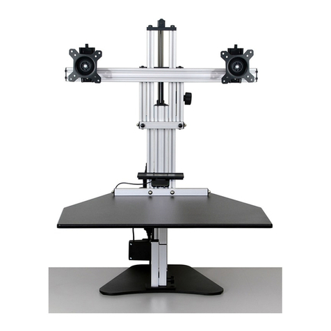 Ergo Desktop The Electric Elite Assembly instructions