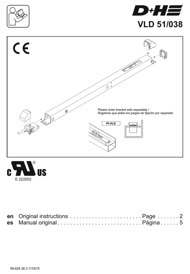 D+H VLD 51/038 User manual