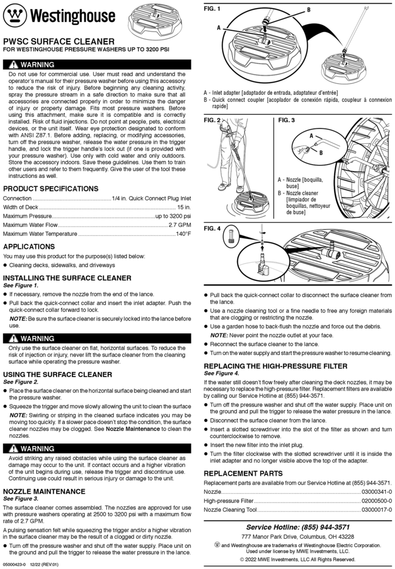 Westinghouse PWSC quick start guide