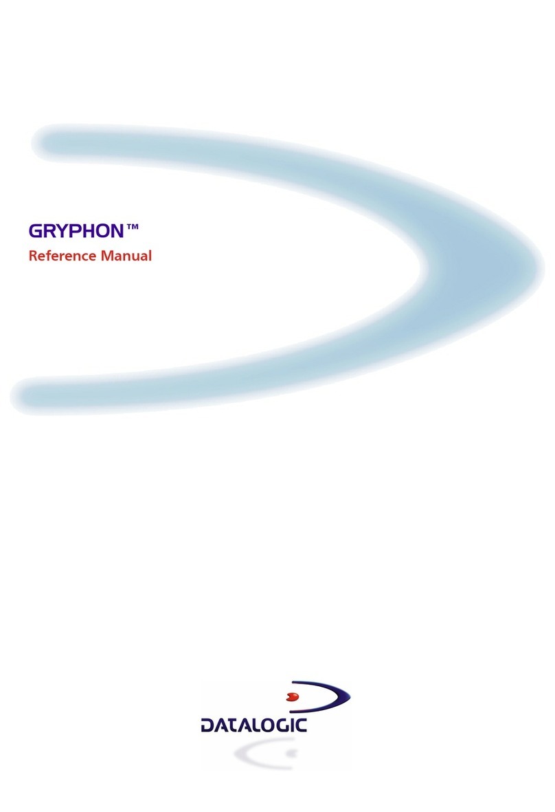 Datalogic Gryphon Series Reference manual