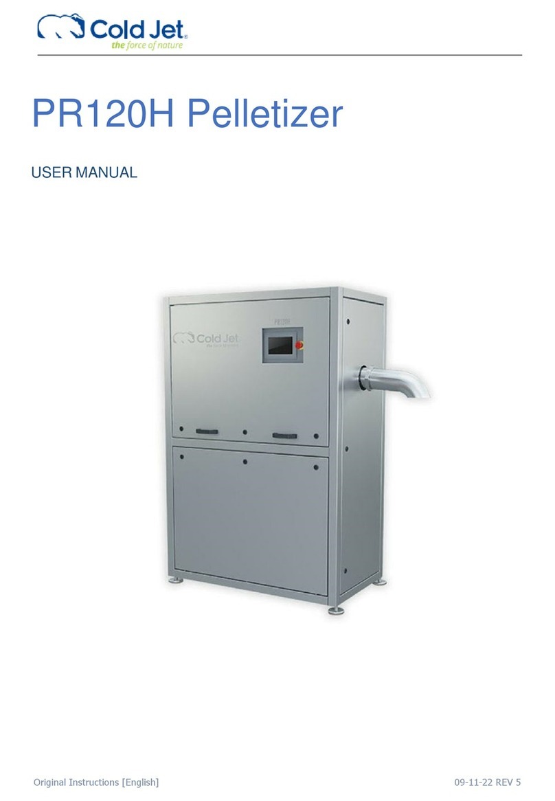 Cold Jet PR120H user manual