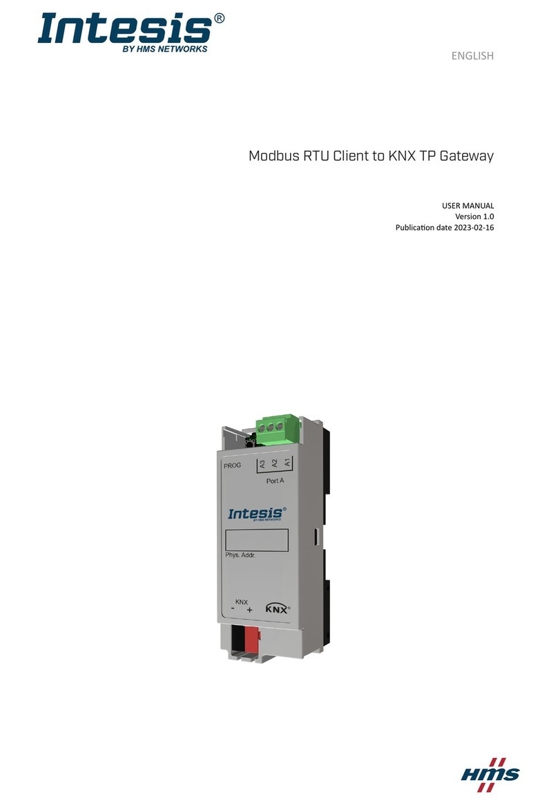 HMS Networks Intesis INKNXMBM1000200 User manual