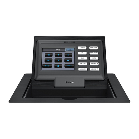 Extron electronics TLP Pro 320C Setup guide