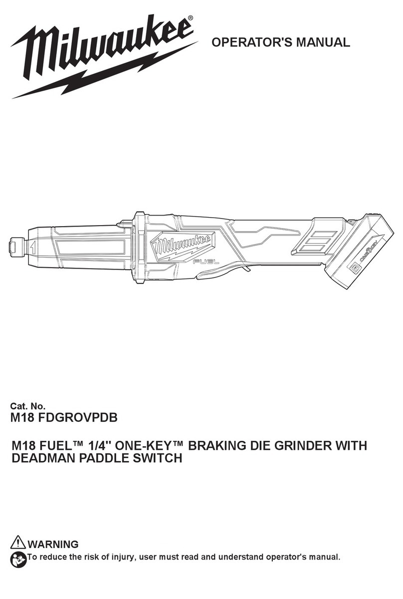 Milwaukee M18 Operator's manual