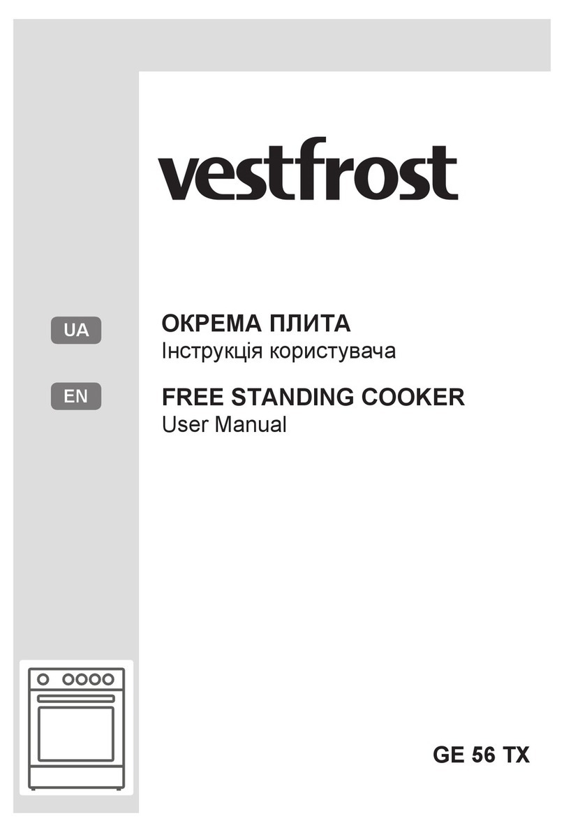 Vestfrost GE 56 TX User manual
