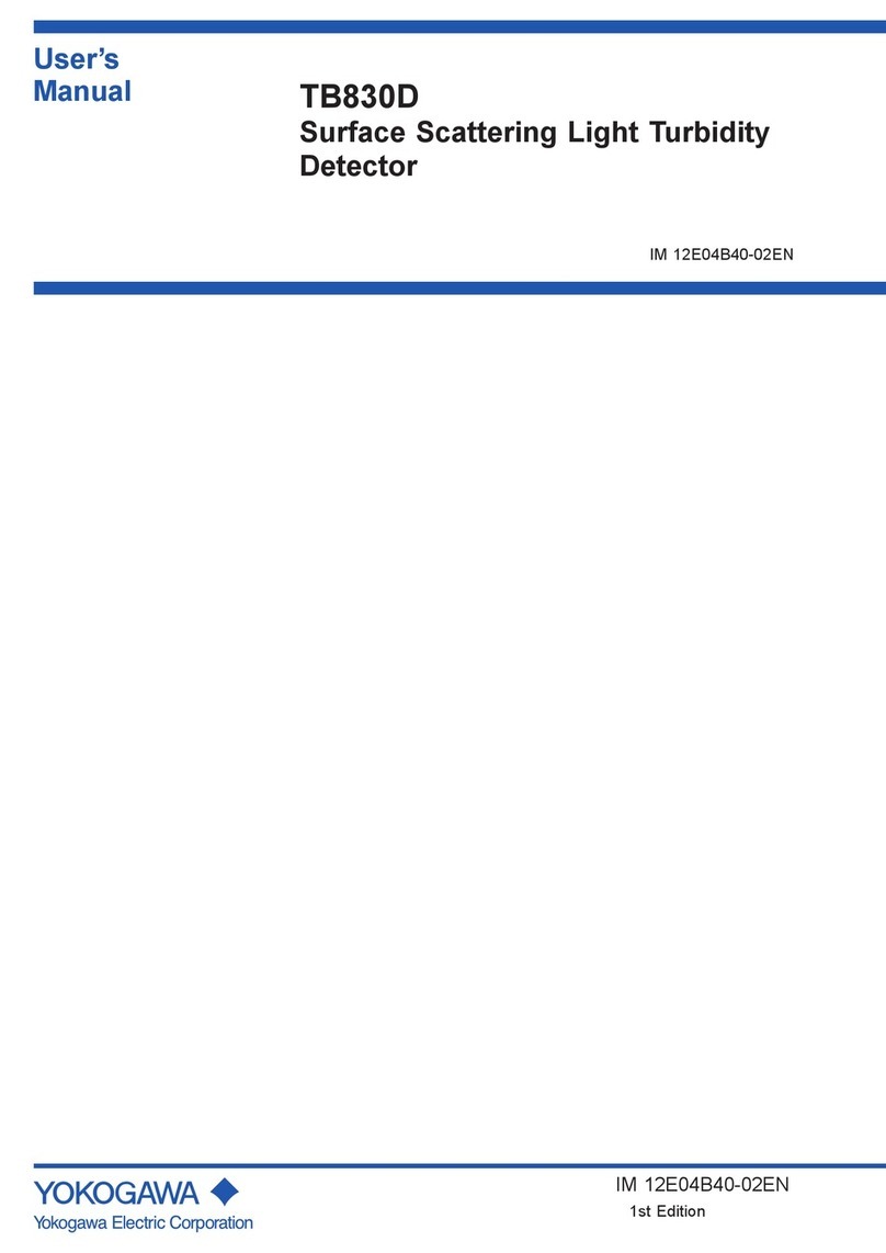 YOKOGAWA TB830D user manual