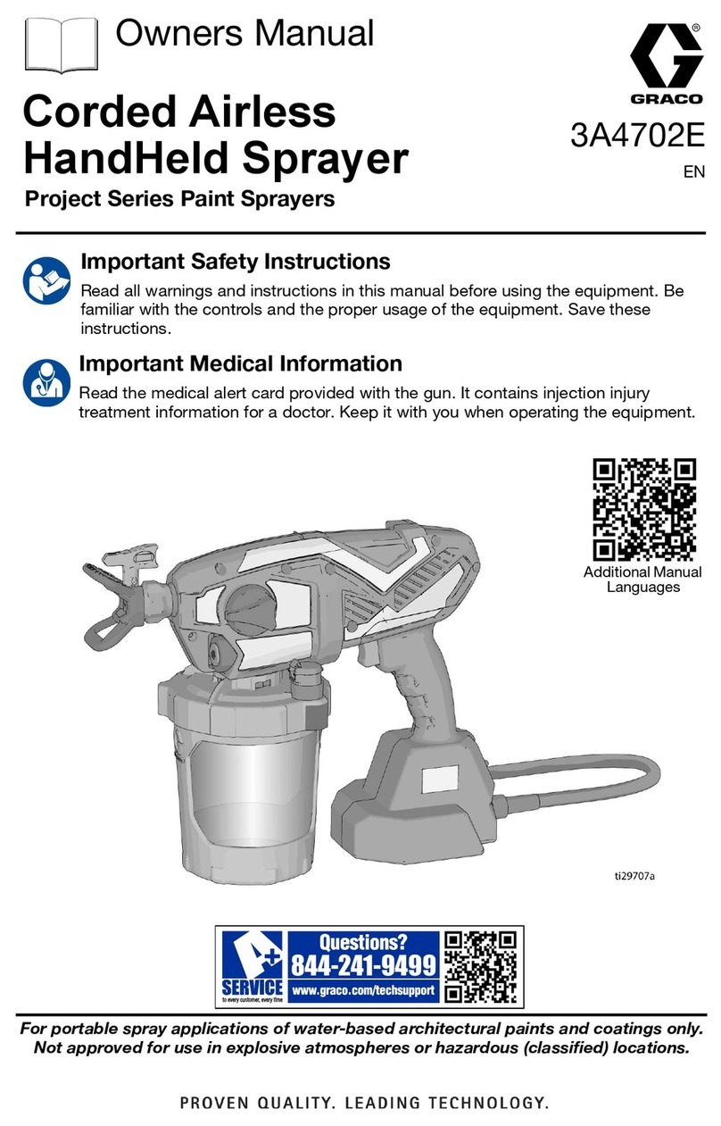 Graco Project Series owner's manual