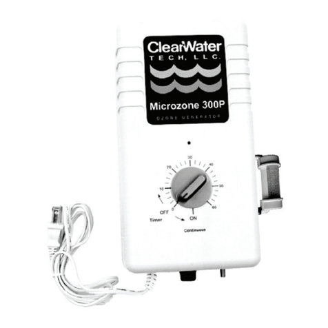 Clear Water Microzone 300P owner's manual