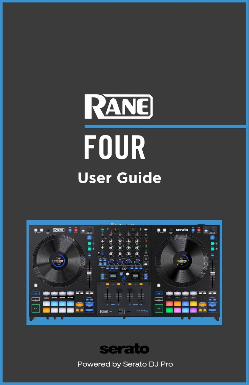 Rane Four user guide