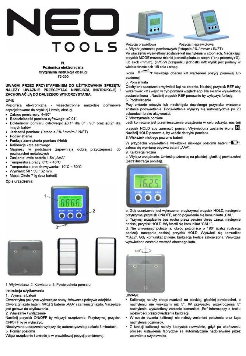 NEO TOOLS 72-300 user manual