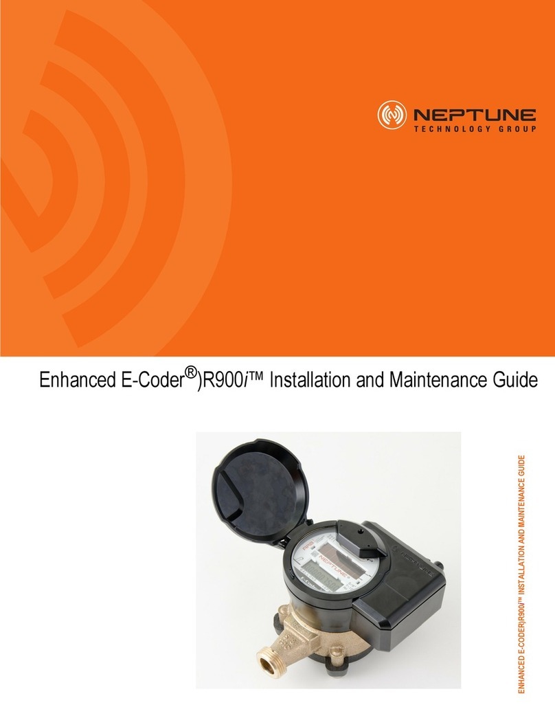 Neptune E-CODER R900i Installation and maintenance guide