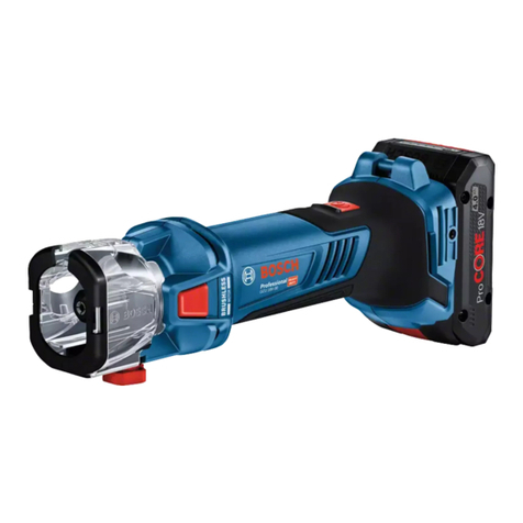 Bosch GCU18V-30 User manual