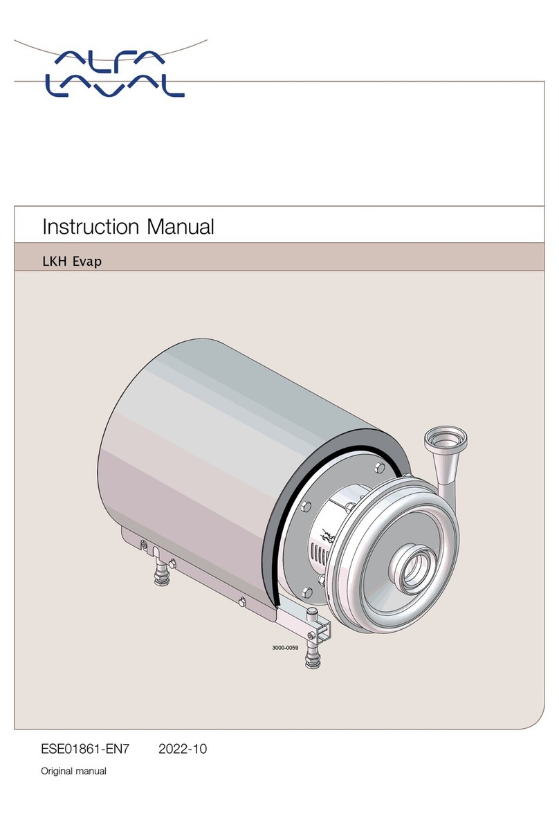 Alfalaval LKH Evap instruction manual