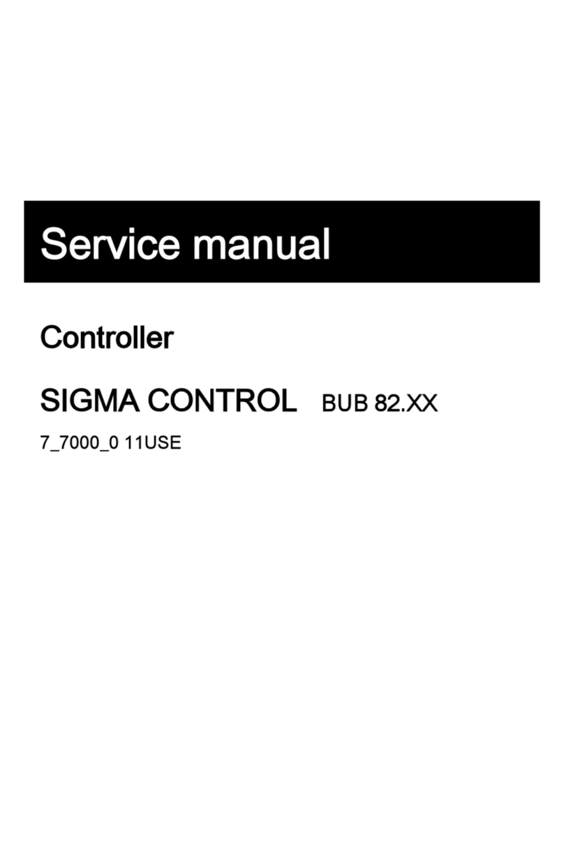KAESER SIGMA CONTROL BUB 82 Series Service manual