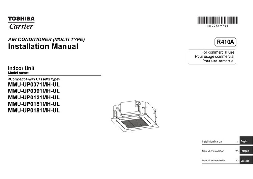 Toshiba MMU-UP0071MH-UL User manual