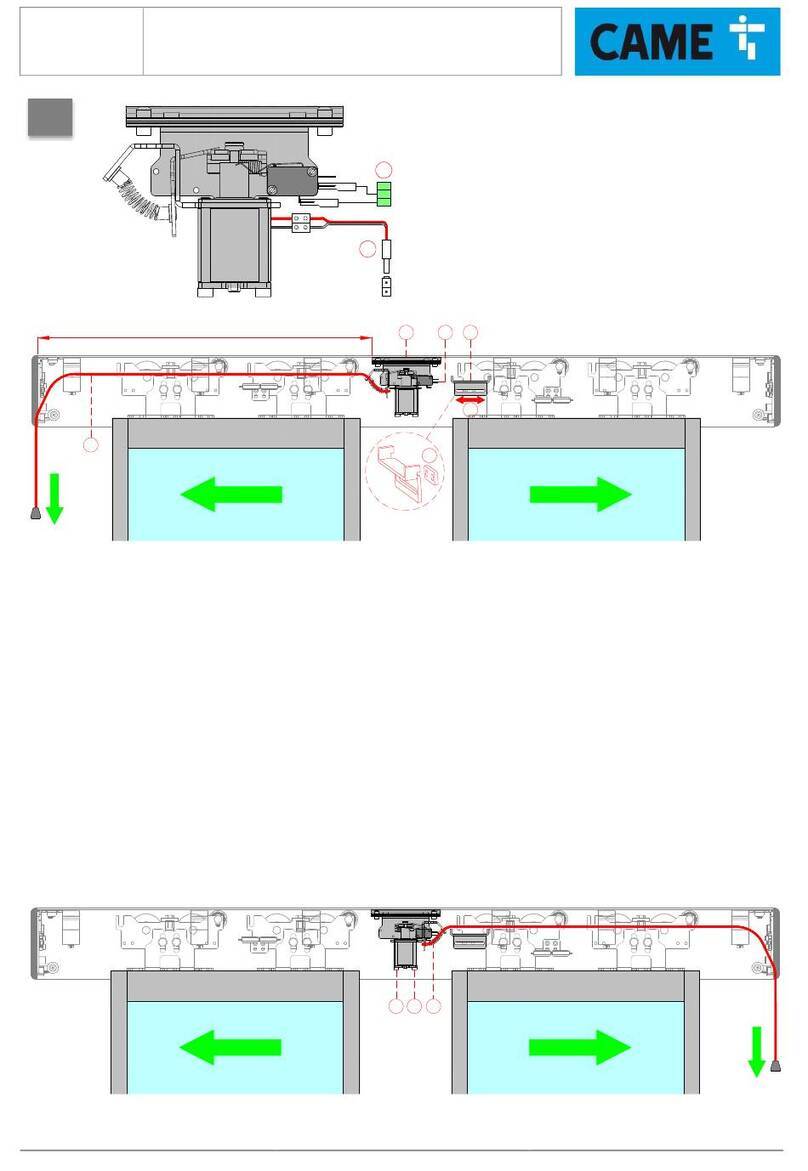 CAME 818XC-0012 installation manual
