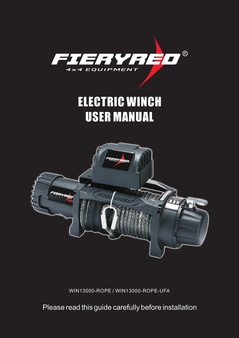 Fieryred WIN13000-ROPE user manual