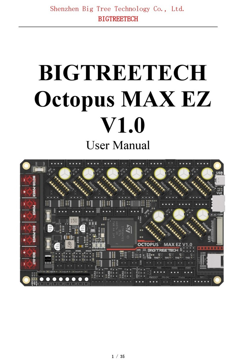 BIG TREE TECH Octopus MAX EZ User manual BIG TREE TECH Octopus MAX EZ User manual