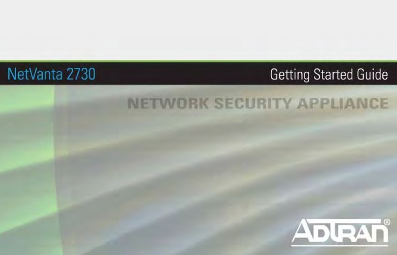 ADTRAN NetVanta 2730 Getting started guide