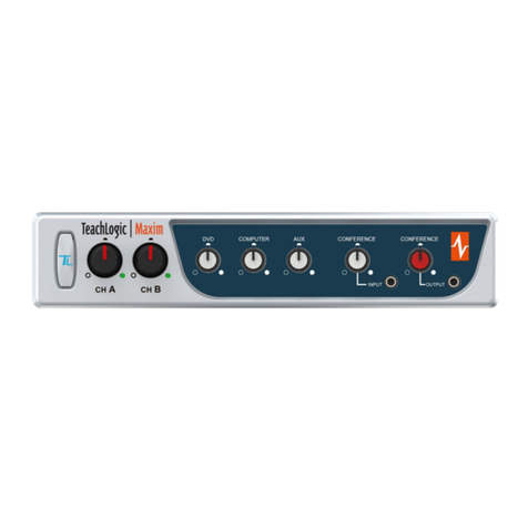TeachLogic Maxim IMA-540 quick start guide