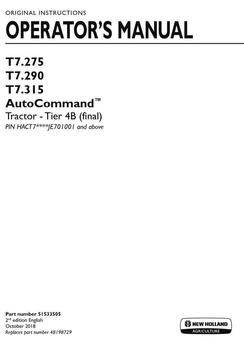 New Holland AutoCommand T7.275 Operator's manual