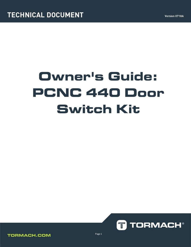 Tormach PCNC 440 owner's guide