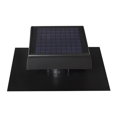 Edmonds Bradford SolarXVENT product manual