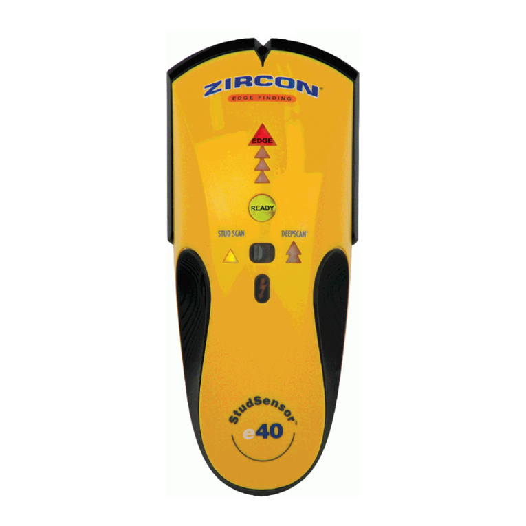 Zircon StudSensor e40 User manual