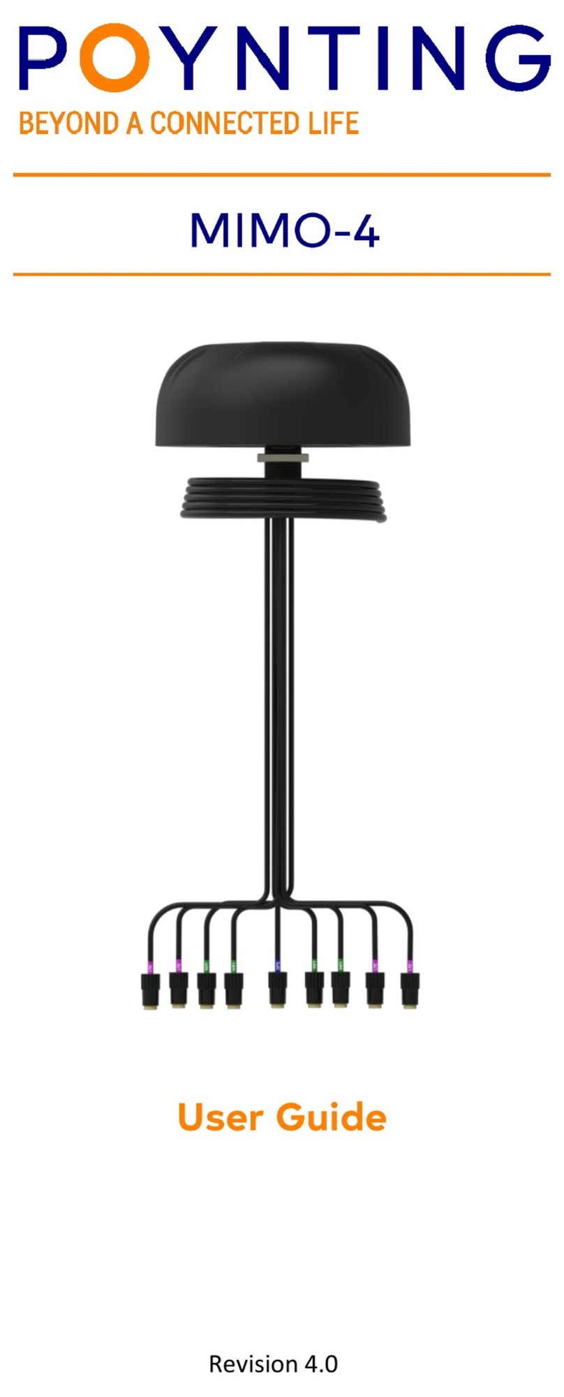 Poynting MIMO-4 User manual