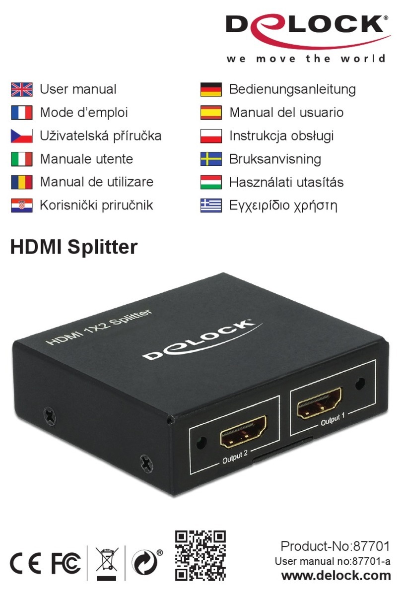 DeLOCK 87701 user manual