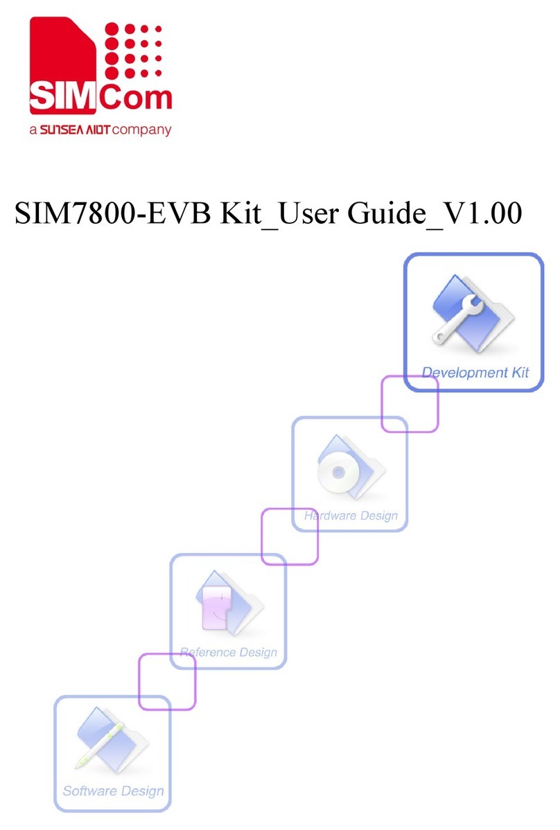 Sunsea AIoT SIMCom SIM7800-EVB User manual