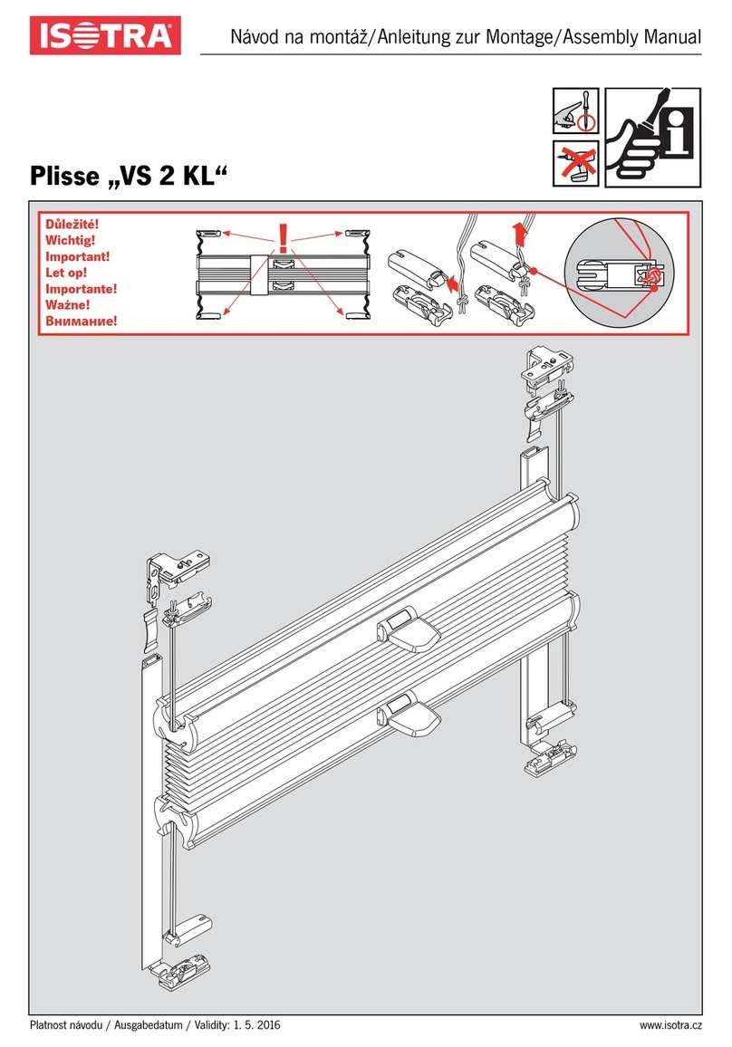 Isotra VS 2 KL User manual