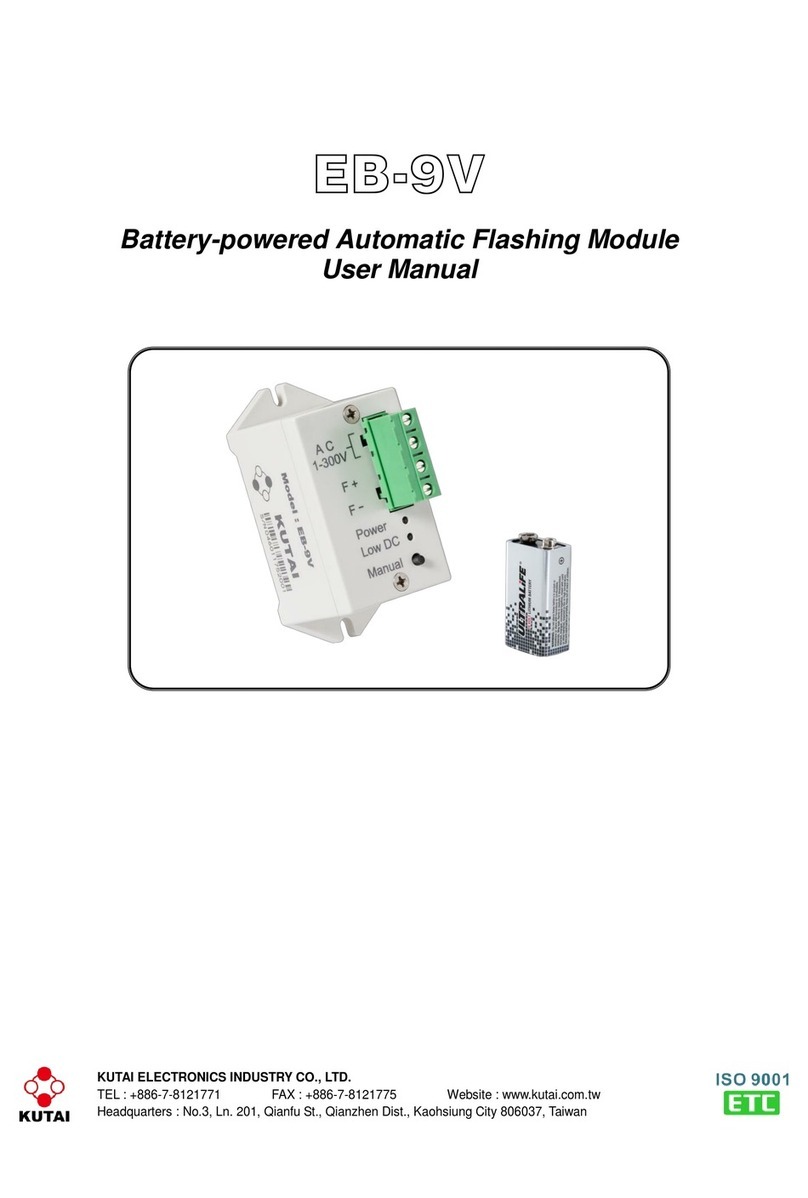 Kutai electronics EB-9V user manual